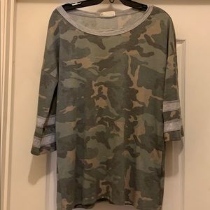 Camo tee! So cute and soft!